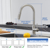 Electric modern non-steel water tank water tank head, bottom plate, fit 1 hole or 3 holes