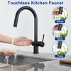 Smart Motion Sensor Kitchen Sink Faucet, 1 Hole Or 3 Hole Design, Suitable for Modern Kitchen