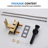 Gold bathroom faucet, waterfall bathroom sink faucet, 4 inch center bathroom faucet for sink 3 hole,