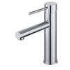 Electroplating bathroom faucet heightened model, 360&deg; rotating faucet basin faucet