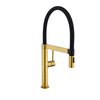 Household hot and cold rotating kitchen faucet