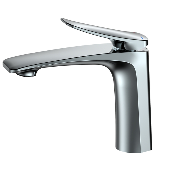 Electroplating bathroom faucet single hole single handle bathroom basin faucet sink basin faucet