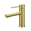 Brushed Gold Bathroom Faucet, 360° Swivel Filter Faucet Basin Faucet Filter Removes Heavy Metals And Hard Water